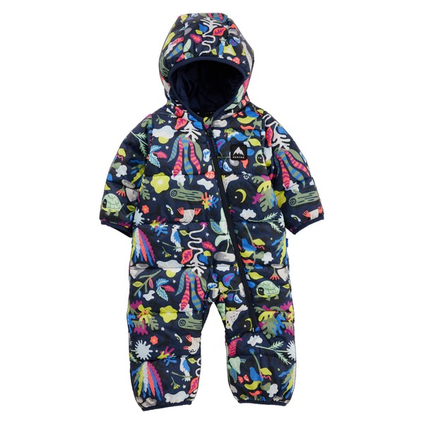 Burton Kids' Toddlers' Buddy Bunting Suit, Moonlit Grove, 12M