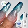 Diesel Water Drop Silver 2-Piece Set Water Drop Nail Magnetic