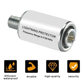 Inline Surge Protector for Satellite HD-TV Antenna Coaxial Cable TV RG6-RG59-COAX-OTA-HD