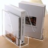 HeZone Acrylic Magazine Rack File Holder Desk Organizers and Storage