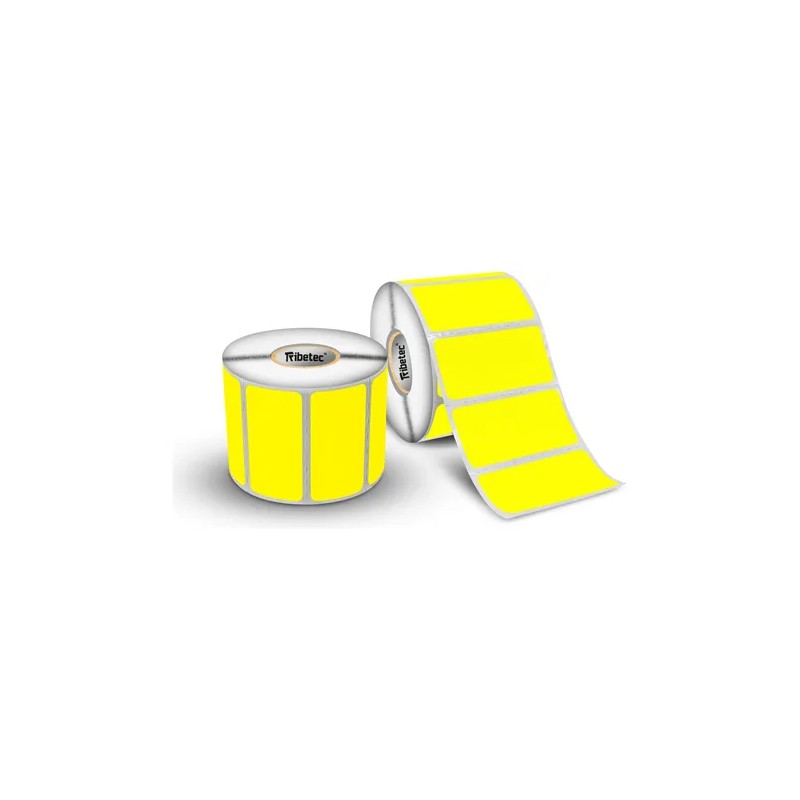 Etiqueta Térmica Amarilla 2x1 (51x25 Mm) C1000 Pzs C1 Full