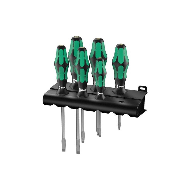 Wera 334SK 350SK Vera Tool Hexagonal Shaft Phillips Slotted Screwdriver