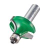 Trend CraftPro Guided Rounded Over Router Cutter Bit, 1/2 Inch