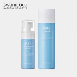 Swanicoco [스와니코코][모공관리 패키지] 모공 타이트닝 세럼 50ml + 피지 제거액 100ml Swanicoco Pore Management Package Pore Tightening Serum 50ml + Sebum Remover 100ml