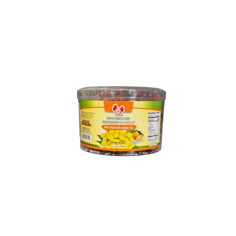 Dried Fruit Snack Group (2 PACKS, KUMQUAT GOOSEBERRY)