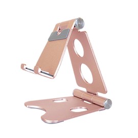 Smartphone Stand ZAZ Aluminum Smartphone Stand Holder Smartphone Stand Tablet y-1003 (Champagne Gold)