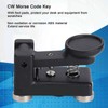 CW Morse Code Manual Key Ultra Portable Magnetic Adsorption Base