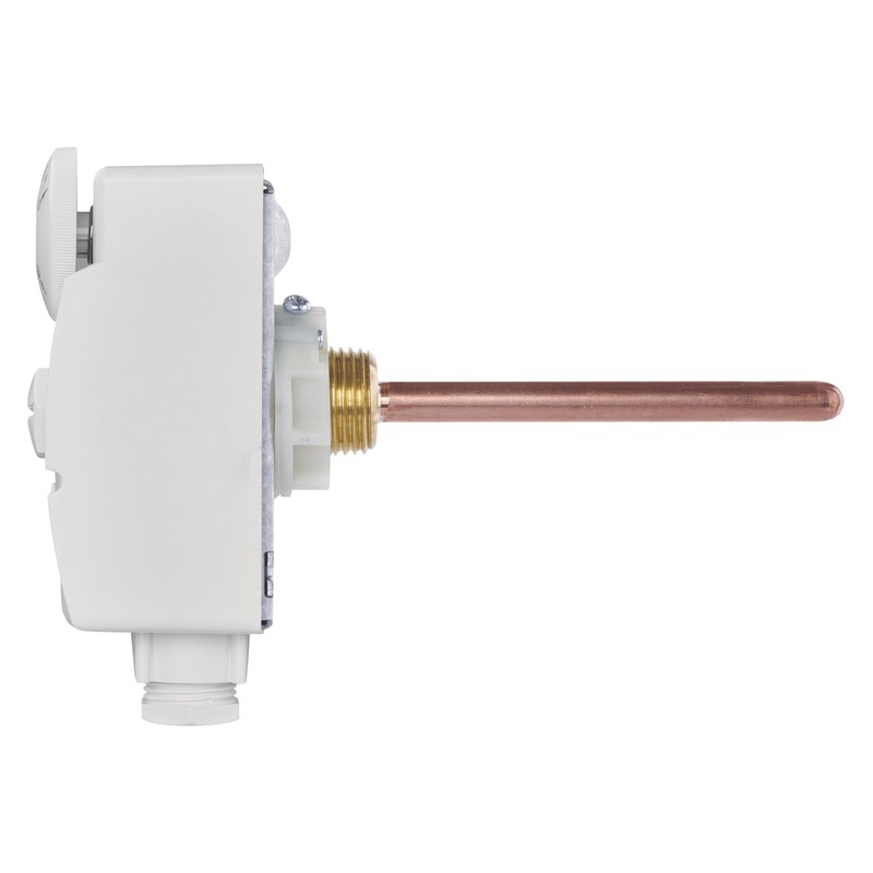 EMOS - mechanical thermostat with immersion sleeve - manual, wired