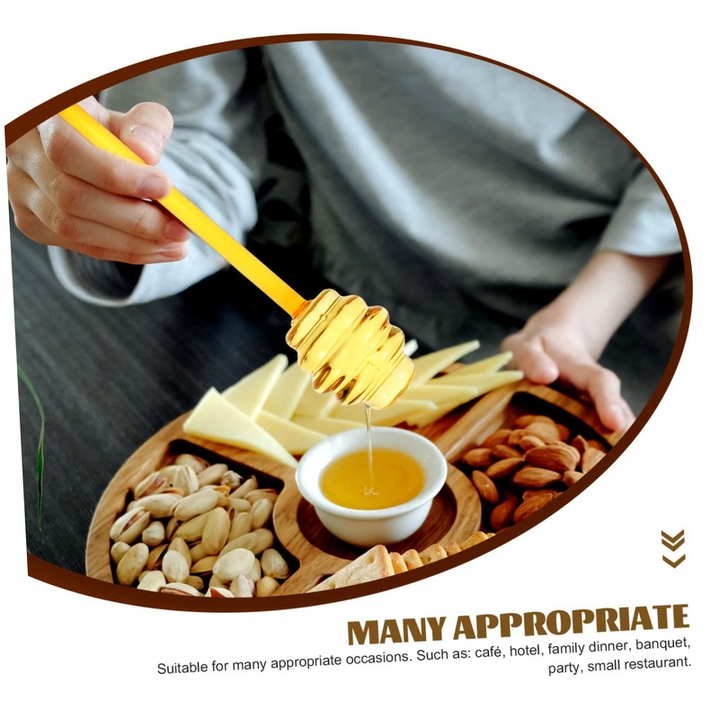 FUNOMOCYA Household Honey Stir Stick Multipurpose for Honey Syrup Jam