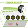 EPLZON Pack of 4 12V 20A Waterproof Round Toggle Switch