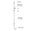 Cox & Rawle Cod/Bass Sea Fishing Rig (Pulley Rig) Size