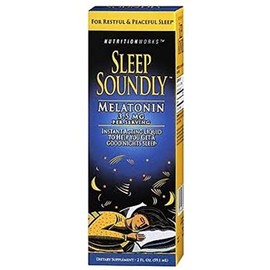 Sleep Soundly Melatonina, botellas de 2 onzas (paquete de 3)