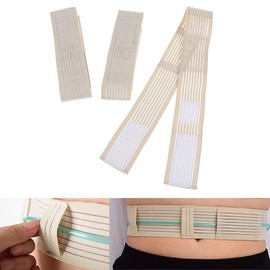 Faja para Dialisis Peritonal Cinturon Protector Cateter Conducto postoperatorio abdominal fajero fajilla peritoneal (Medium)