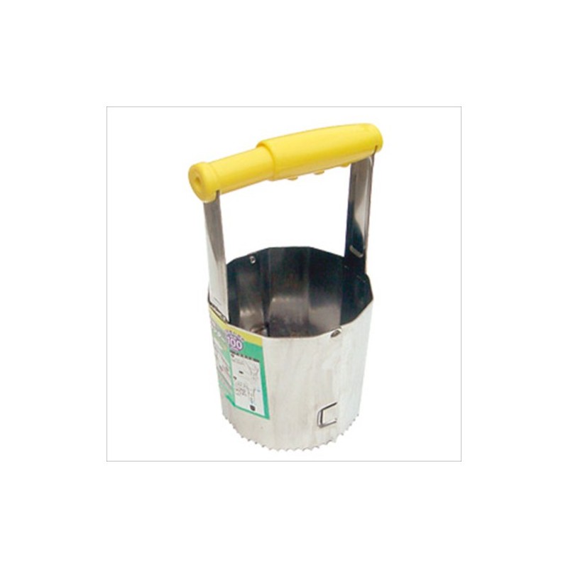 GARDEN HELPER Stainless Steel Hole Cutter 3.9 inches (100 mm)