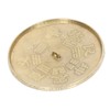 Feng Shui Brass Concave Bagua Mirror Good Luck Anti Rust