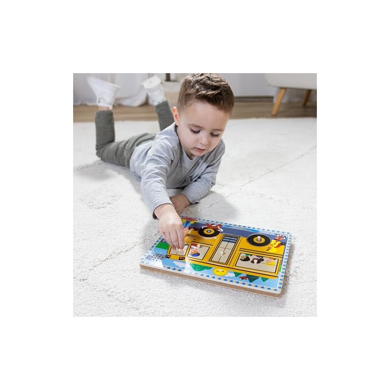 Melissa & Doug rompecabezas con sonido, de 6 piezas