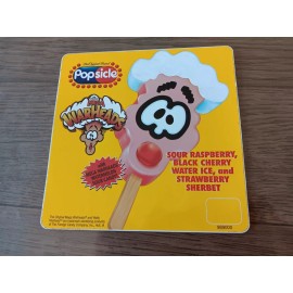 Blue Bunny Vintage Classic Popsicle  Mega Warheads Bar Ice Cream Truck Stickers decal 6"x6"