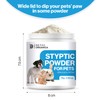 Detox Organica Styptic Powder for Pets (75g Large Tub) -