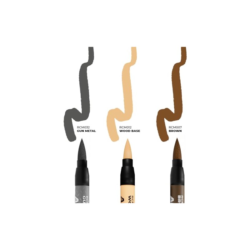 AK REAL COLORS MARKER SET RCM101 TOOLS (3pcs)