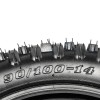 Unbranded 70/100-17 90/100-14 Front Rear Tire + Inner Tube For