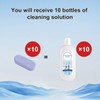 Nukisa 10 Bottles Compatible with Tineco Cleaning Solution Pet 500ml