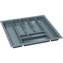 REJS KITCHEN CUTLERY TRAY PRO (530mm x 490mm - TO FIT A 600mm DRAWER, grey)