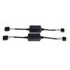 Qiilu 2pcs Car H7 LED Headlight Canbus Decoder Anti Flicker