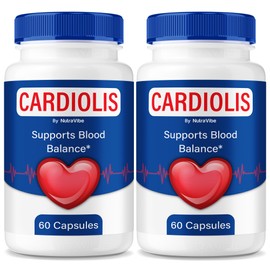 (2 Pack) Cardiolis Capsules – Natural Flow & Circulation Support for Daily Energy, Balanced Levels & Vitality | Plant-Based Formula for Heart-Healthy Lifestyle, Just 2 Easy Pills a Day (120 Capsules)