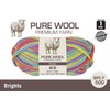 Yatsal Premium 3-Ply Pure Wool Yarn 50 g, Bright