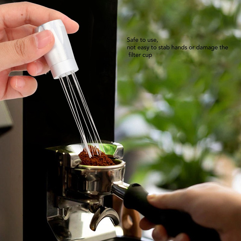 Coffee Distribution Needle Stainless Steel Firm Practical Safe Hand Tampers