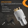 Key Switch, Compatible with Kohler Diesel Lombardini Engine Key Ignition