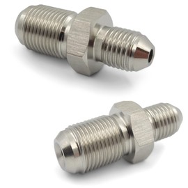 M12x1.0 to 3AN Fitting - Metric Straight Adapter For Brake and Clutch Lines