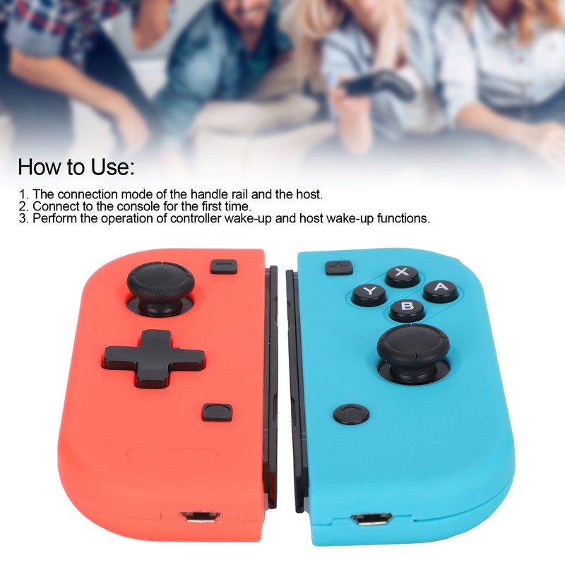 Game Controller Left and Right Split Type Gaming Handle Straight