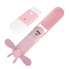 Handheld Fan Mini Small Folding USB Rechargeable Mobile Water Replenisher