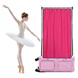 SMEKLYN Privacy Changing Curtain for Dance Bag Suitcase, Discreet Curtain for Dancers Portable Backstage Changing Room in Dance Competitions Privacy Partition Screens Rehearsals Dance Accessories