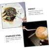 Zerodeko 2pcs Stainless Steel Cooking Tweezers Ergonomic Fish Bone Removers