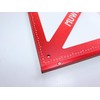 Precision Triangle Square 18 inch, Imperial Scale Framing Square for