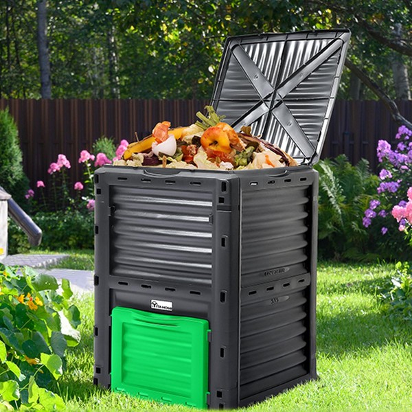 YITAHOME Large Outdoor Compost Bin, 80 Gallon (300L) Composter Box