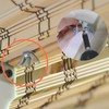 Small Board Mounted Bracket for Woven Wood & Roman Shades