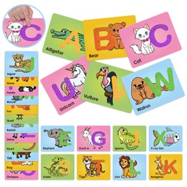 Broytain Sandpaper Letters Cards for Toddlers 3+,Word Games,Speech Therapy Toys for 3 4 5,Sensory Products, Educational Flash Cards,Learn Animals and Others