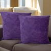 Seechoo Corduroy Cushion Covers, Set of 2, 45 x 45