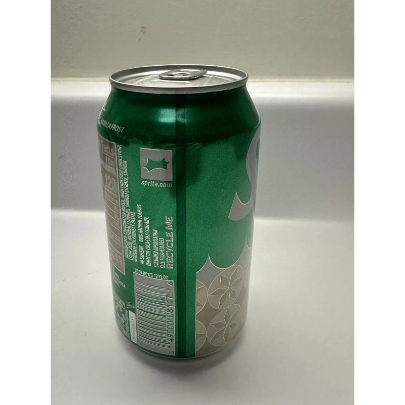 Sprite Limited Edition Vanilla Frost Sprite 12oz Can