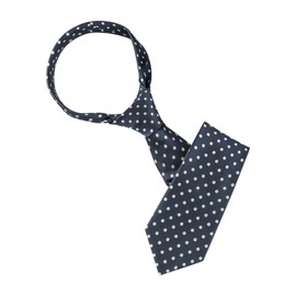 Allegra K Polka Dot Necktie, Legaler Tie, 3.1 inches (8 cm), Formal, Casual, Business, Wedding, Men’s, blue (navy blue)