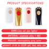 MYCHUS Windproof Lighter, Cool, Cute Cat Paw Design, Fillable, Adjustable,
