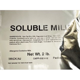 Brickhouse Frothy Milk Topping (Soluble Milk), 2lb Bag