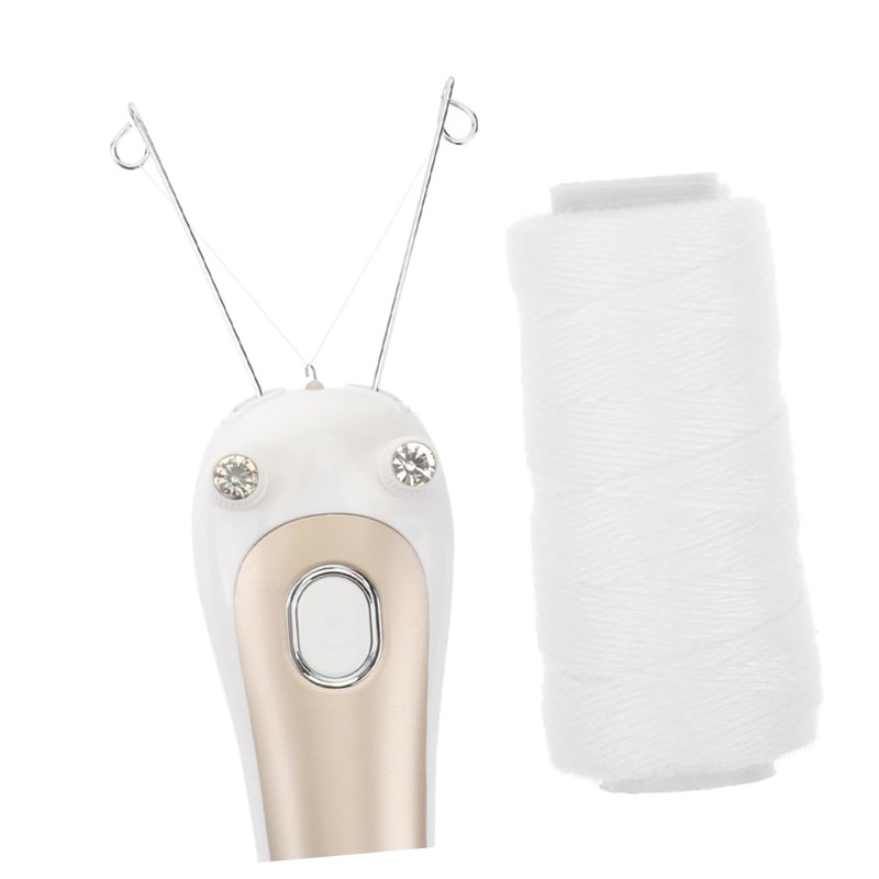 MAGICLULU 5 Rolls Face Puller Cotton Thread Hair Epilation Thread