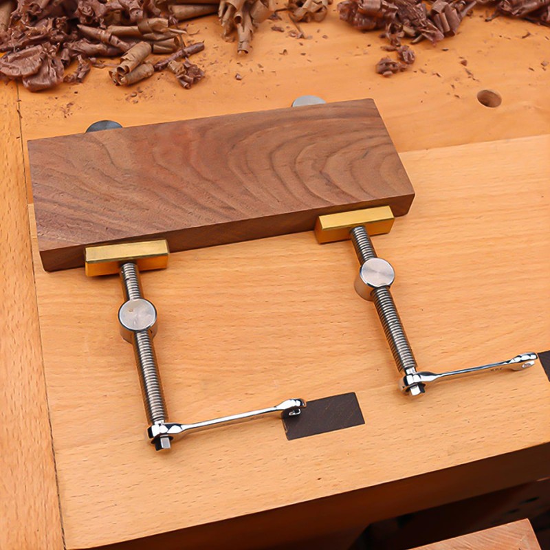 Nicunom 2 Pack Bench Dog Clamp, 3/4" Dog Hole Clamp