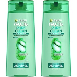 Garnier Fructis Pure Clean Shampoo, 22 fl. oz., 2 Pack