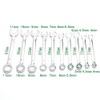 SIEG Mini Combination Wrench Set, Thin and Lightweight, 0.2 -