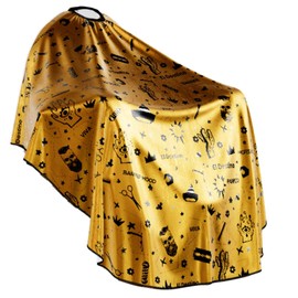 Professional Barber Cape - Hair Cutting Cape with Adjustable Neck Closure, Salon Quality Styling Cape for Hairdressers and Barbers - Mexico